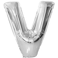 SMART BALLOONS Balloon foil letter "v" 102 cm - Balloons