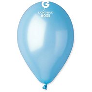 SMART BALLOONS metallic 100 pcs light blue 26 cm - Balloons