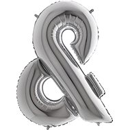 SMART BALLOONS Foil balloon & sign silver - silver 102 cm - Balloons