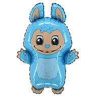 SMART BALLOONS Foil balloon Labubu blue - 60 cm - Inflatable Balloon