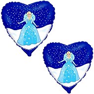 FLEXMETAL Foil balloon 45 cm, ice queen Elsa, 2 pcs - Balloons