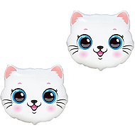 FLEXMETAL Foil balloon 55 cm cat, kitty, 2 pcs - Balloons