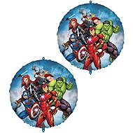GODAN Avengers foil balloon, round, 46 cm, 2 pcs - Balloons