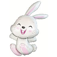 FLEXMETAL Balloon foil rabbit, farm, Easter, 60 cm - Balloons