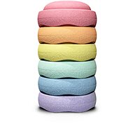 Stapelstein Original Mini Rainbow Pastel - Balance Game
