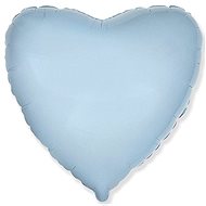 FLEXMETAL Balloon foil heart light blue 45 cm - Balloons