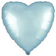 FLEXMETAL Balloon foil heart pastel blue 45 cm - Balloons