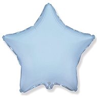 FLEXMETAL Balloon foil star light blue 45 cm - Balloons