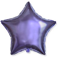 FLEXMETAL Foil balloon star lilac 45 cm - Balloons