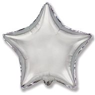 FLEXMETAL Balloon foil star silver 45 cm - Balloons