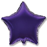 FLEXMETAL Balloon foil star purple 45 cm - Balloons