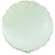 FLEXMETAL Foil balloon round white 45 cm - Balloons
