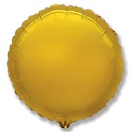 FLEXMETAL Foil balloon round gold 45 cm - Balloons