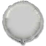 FLEXMETAL Foil balloon round silver 45 cm - Balloons