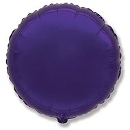 FLEXMETAL Foil balloon round purple 45 cm - Balloons