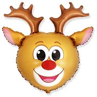 Flexmetal Foil Balloon Reindeer - Christmas 70 cm - Balloons