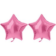 FOLAT Foil balloon - star, metallic pink , 48 cm, 2 pcs - Balloons