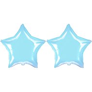 FLEXMETAL Foil balloon - star light blue, 45 cm, 2 pcs - Balloons