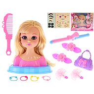 Hairstylist 19 cm with accessories in box - Styling Head