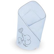 Belisima with reinforcement Amigo blue - Swaddle Blanket