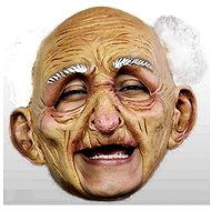 Mask of an old man without a mouth - Carnival Mask
