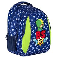 School Backpack Brawl Stars Leon blue - School Backpack