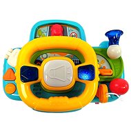 Bavytoy Interactive steering wheel blue - Toy Steering Wheel