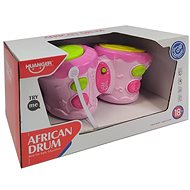 Bavytoy Baby drums pink - Toy Drum