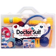 Bavytoy Doctor set in case 16 pcs - Kids Doctor Briefcase