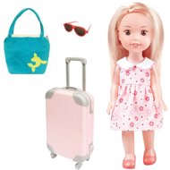 Bavytoy Doll 34 cm with suitcase - Doll