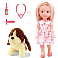 Bavytoy Doll 34 cm with dog - Doll