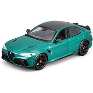 Bburago Alfa Romeo Giulia GTA 1:18 green metallic - Metal Model