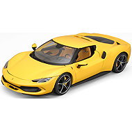 Bburago Ferrari 296 GTB 1:18 yellow - Metal Model