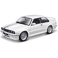 Bburago BMW 3 Series M3 1988 1:24 white - Metal Model
