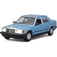 Bburago Mercedes-Benz 190E 1987 1:24 diamond blue - Metal Model