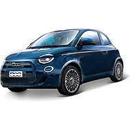 Bburago Fiat 500e 2023 1:24 blue - Metal Model
