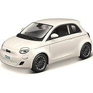 Bburago Fiat 500e 2023 1:24 white - Metal Model