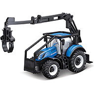 Bburago New Holland T7.315 HD forestry 1:50 - Metal Model