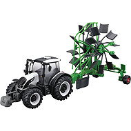 Bburago Valtra N174 with shredder 1:50 - Metal Model