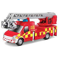 Bburago truck with fire ladder 1:50 - Metal Model