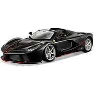Bburago Signature Ferrari LaFerrari Aperta 1:43 black - Metal Model