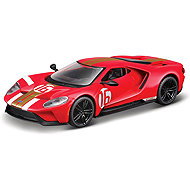 Bburago Ford GT 2022 1:32 #16 Heritage Edition - Metal Model