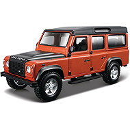 Bburago Land Rover Defeneder 110 1:32 brown metallic - Metal Model