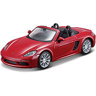 Bburago Porsche 718 Boxster 1:32 red - Metal Model