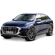 Bburago Audi SQ8 1:32 blue metallic - Metal Model
