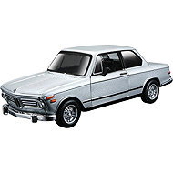 Bburago BMW 2002tii 1972 1:32 silver - Metal Model