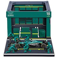 Bburago Aston Martin AMR25 (2025) 1:43 #18 Stroll (Pit Pass Set) - Metal Model