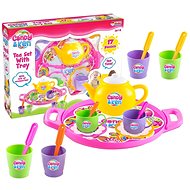 Children's tea set with tray - Toy Kitchen Utensils
