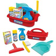 Basket with cleaning products - Toy Cleaning Set