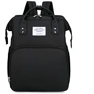 Popron 2in1 backpack for mothers with built-in cot, black - Nappy Changing Bag